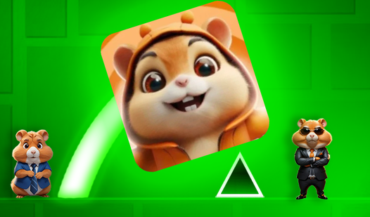 Geometry Dash Hamster Kombat: Play Online For Free On Igrotok