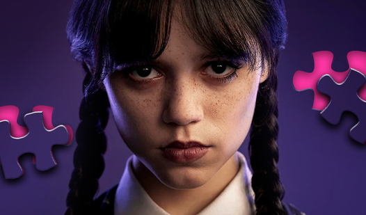 Wednesday Addams Puzzles: Igrotok-da Mugt Onlaýn Oýnaň