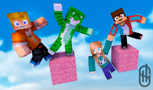 MineBlock Party: World! (von C4S.SHA): Spiele kostenlos online auf Igrotok