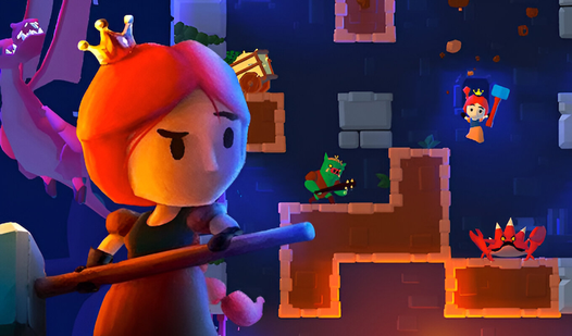 Princess & Hammer - Tower Escape: Play Online For Free On Igrotok